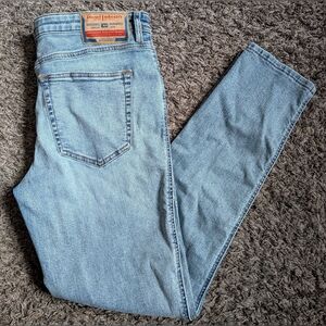 Diesel Light Blue Wash Cotton Babhila 2015 30" Women's Skinny Jeans 31W